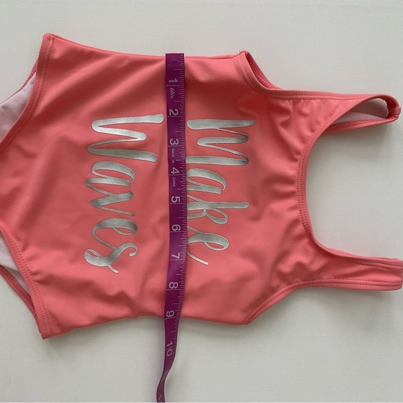 Toddler Girl One Piece Swimsuit Size 4 - Picture 7 of 8